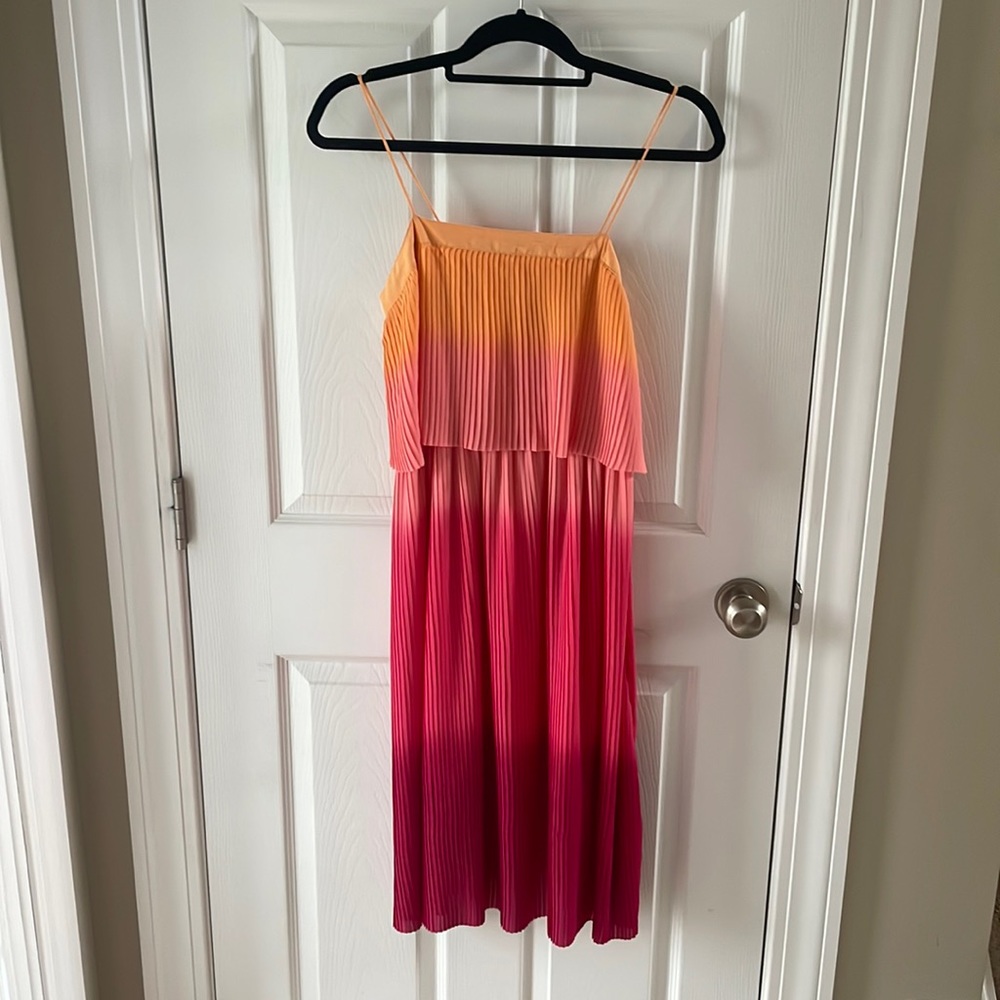Leith midi dress